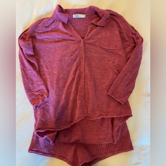 Free People Beach Set XL - Pink - Picture 3 of 4